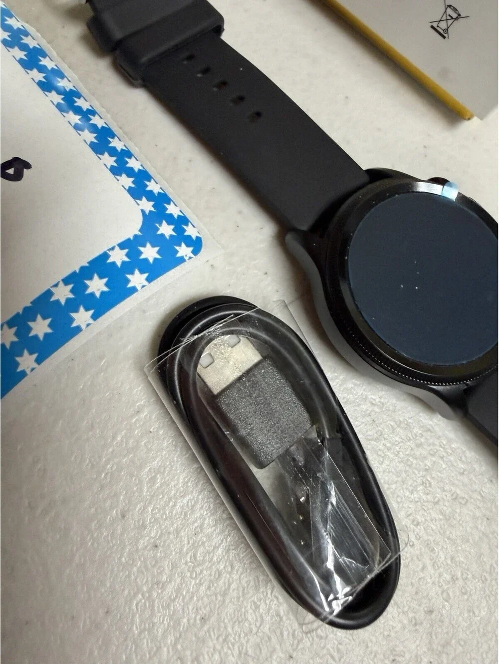 VitaWatch ECG PPG Smart Watch Fitness Activity Heart Rate Tracker Black